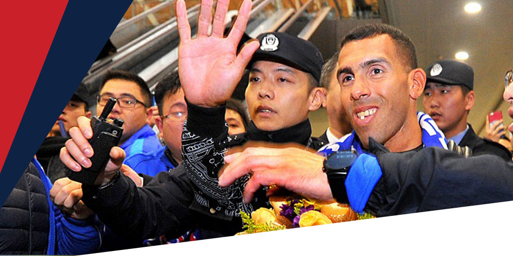 Tevez se convirtió en el mejor pagado en China