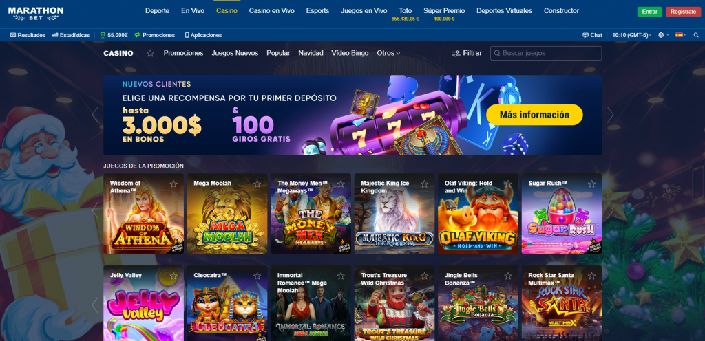 Casino Marathonbet - Home Page