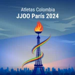 Atletas Colombia JJOO París 2024
